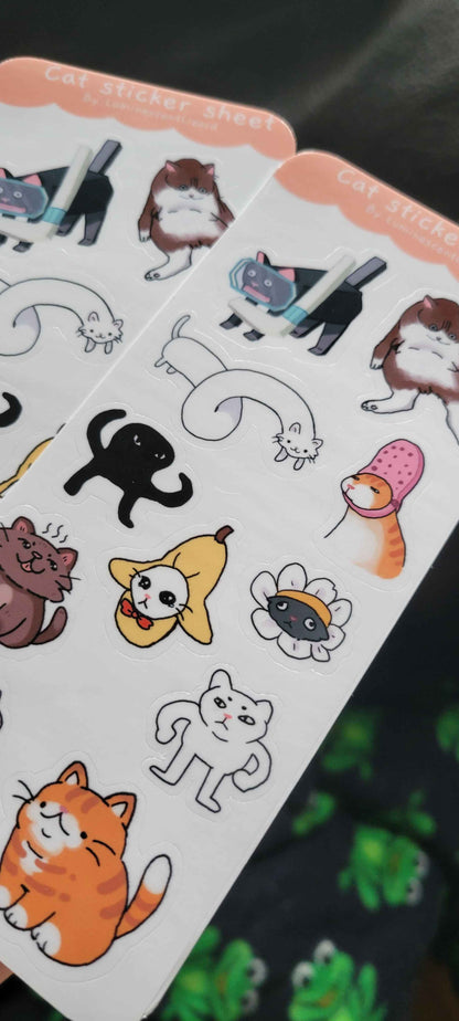 Cat Sticker Sheet