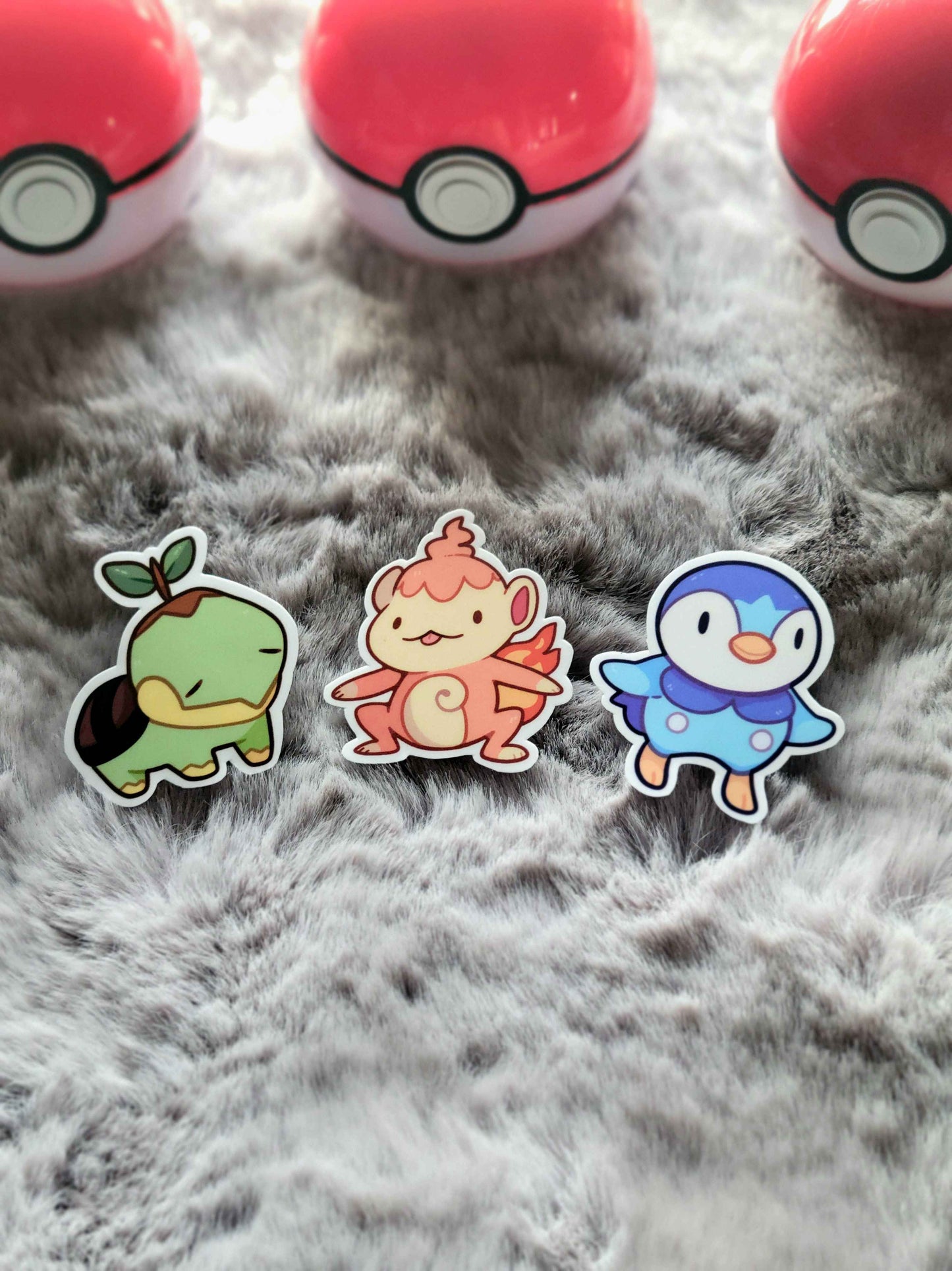 Pokemon Starters Sticker Packs