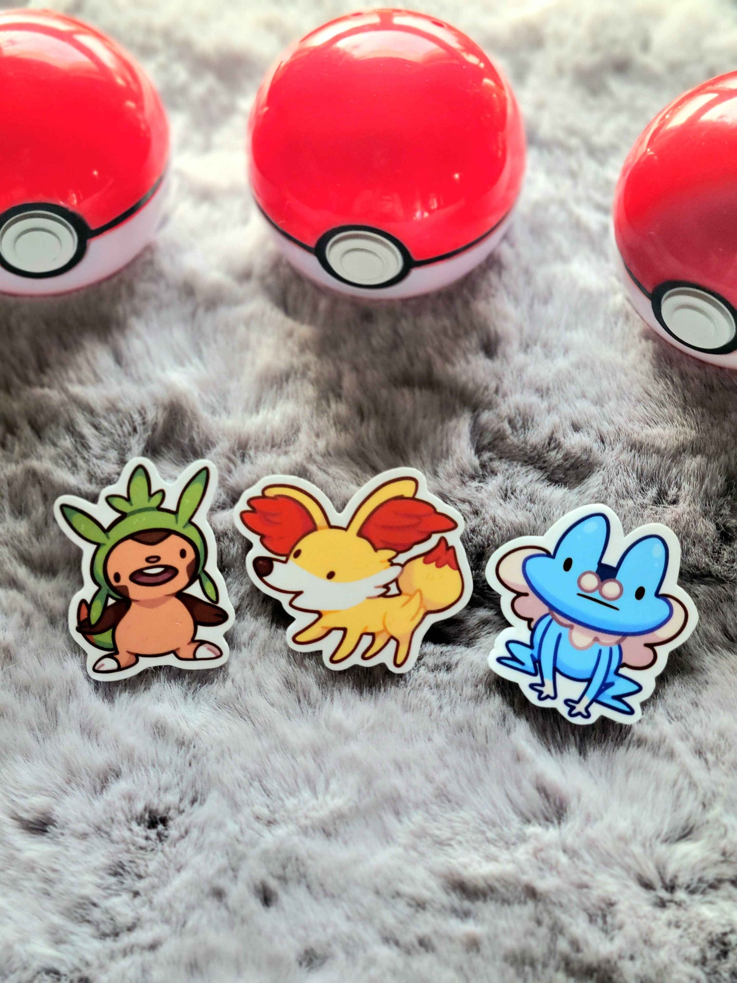 Pokemon Starters Sticker Packs