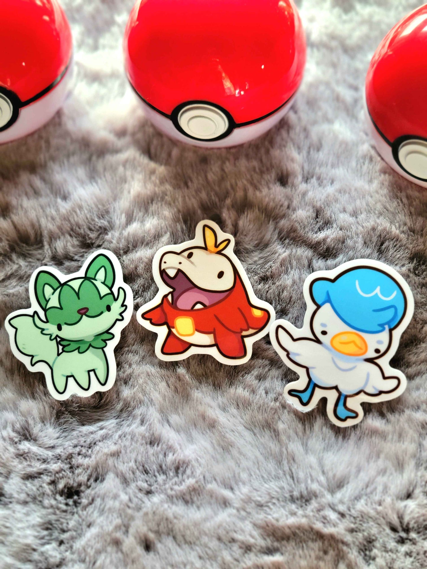 Pokemon Starters Sticker Packs