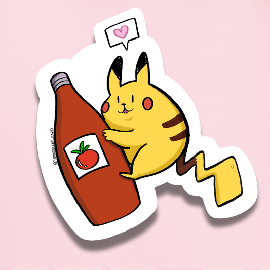 Pikachu Vinyl Sticker