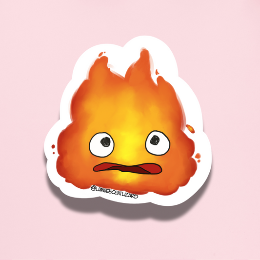 Calcifer Vinyl Sticker